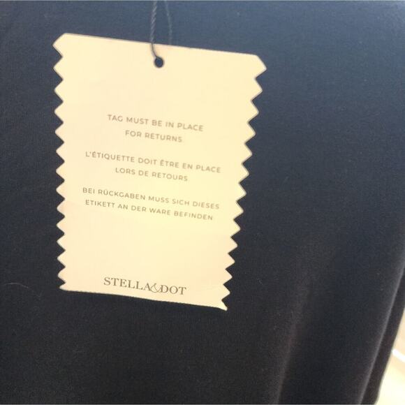 STELLA & DOT NEW BUCKLE UP COLD SHOULDER BLOUSE SIZE XXL - Picture 9 of 12